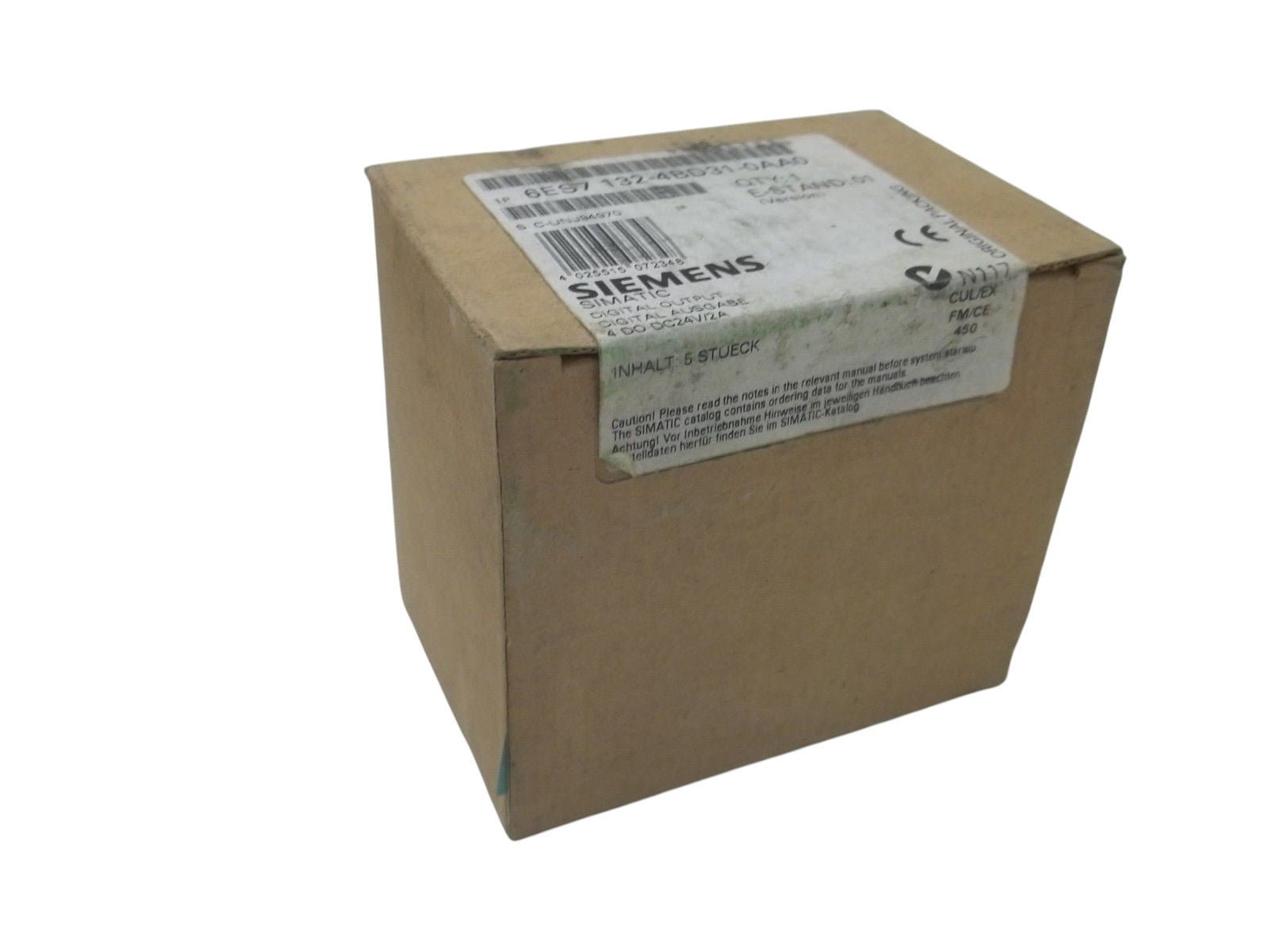 SIEMENS 6ES7 132-4BD31-0AA0 DIGITAL OUTPUT NSFS