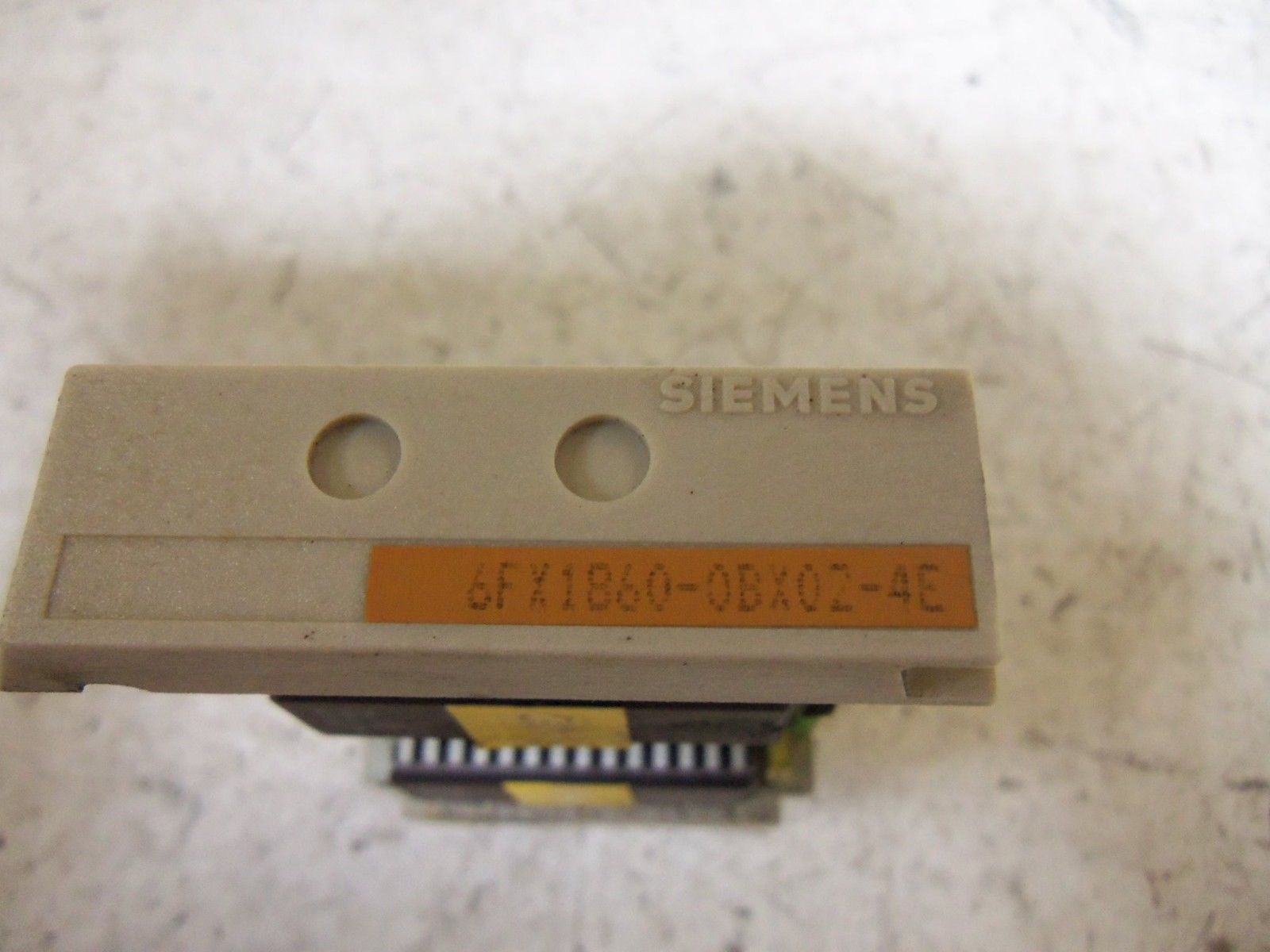 SIEMENS 6FX1860-0BX2-4E MEMORY MODULE UNMP