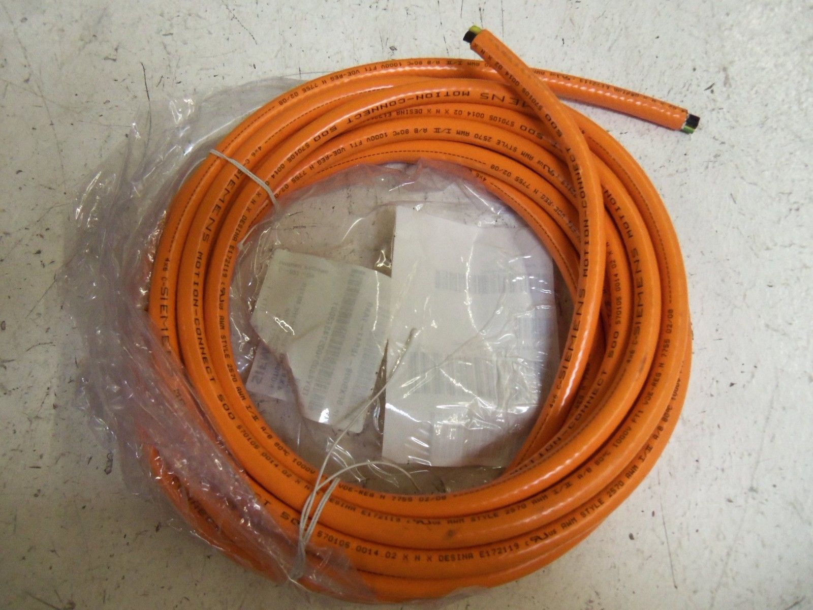 SIEMENS 6FX5008-1BB41-1AK0 POWER CABLE NSNP