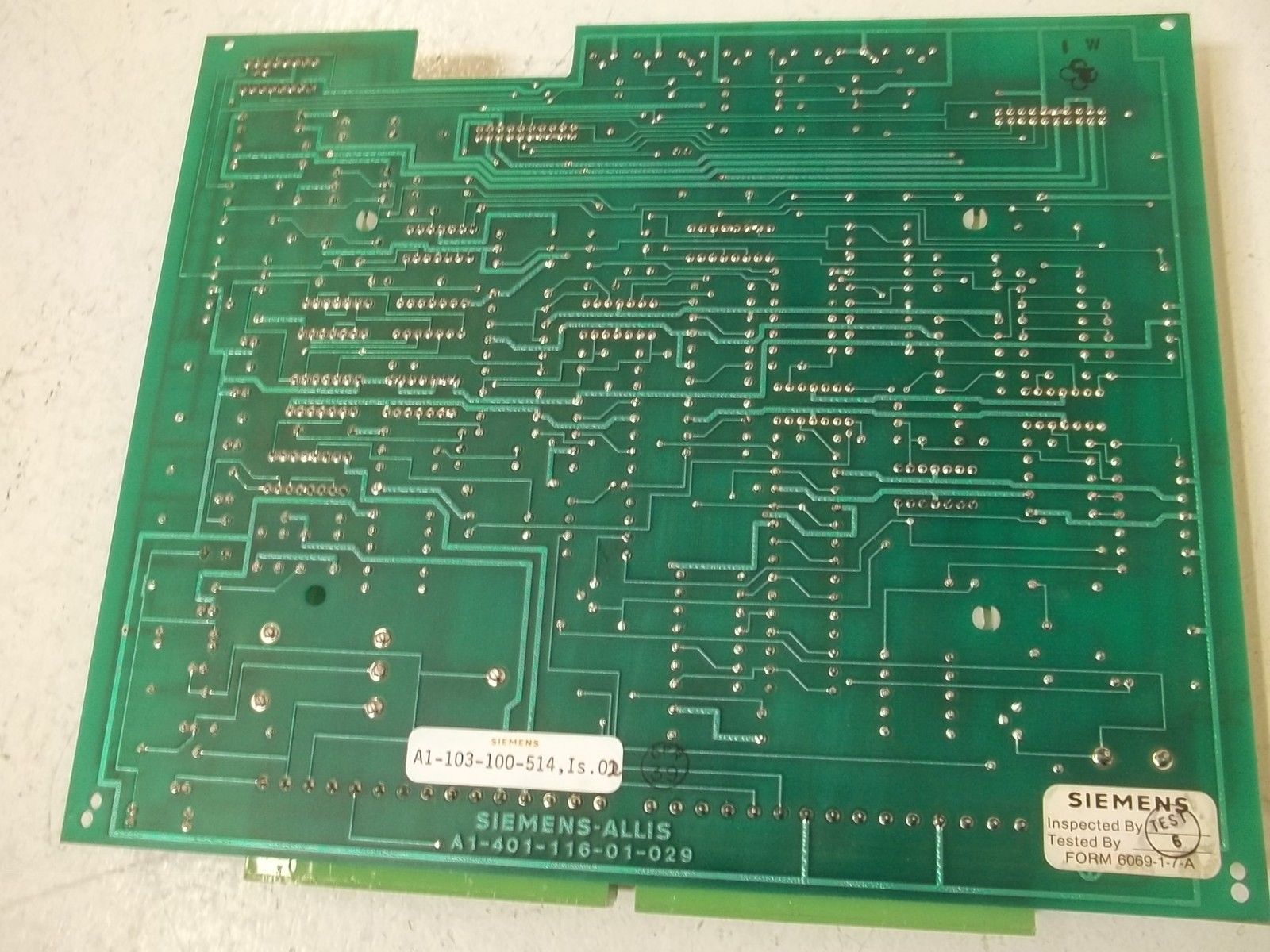 SIEMENS A1-103-100-514 PC BOARD INTERFACE NSNP