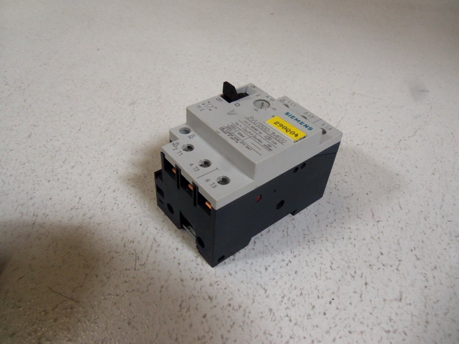 SIEMENS 3VU1300-1ME00 MOTOR STARTER 0,4-0,6A   UNMP