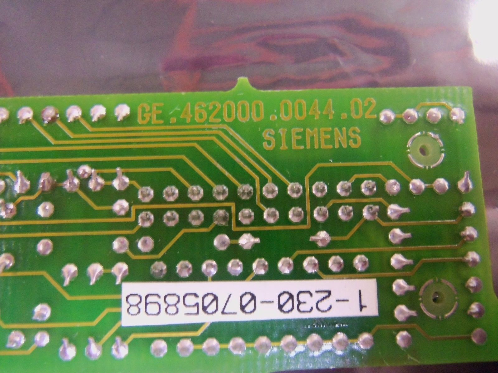 SIEMENS GE.462000.0044.02 PC BOARD UNMP