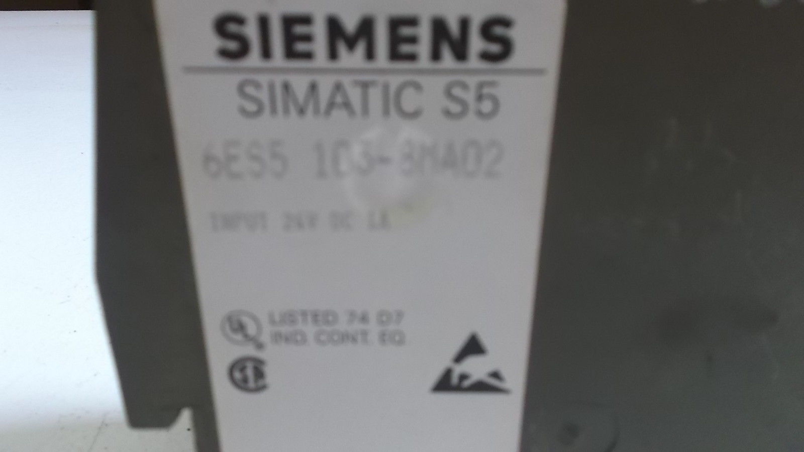 SIEMENS MODULE 6ES 103-8NA02 UNMP