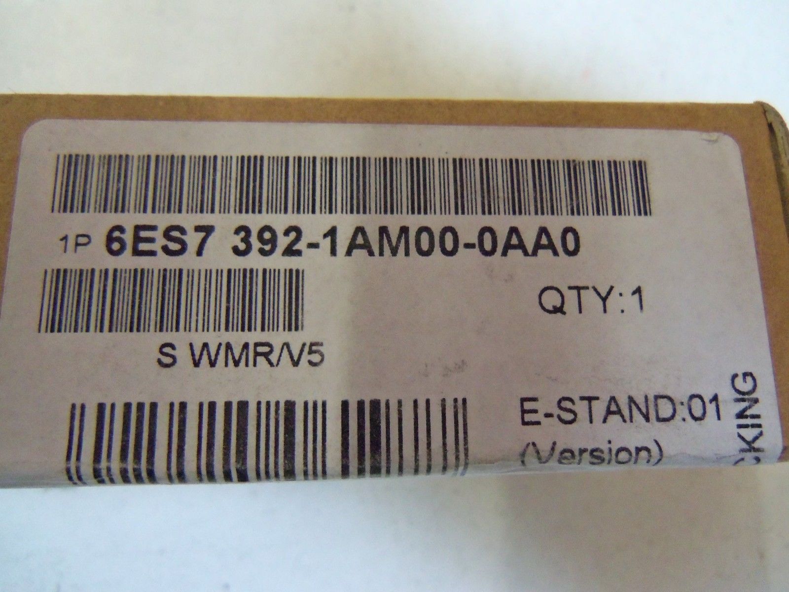 SIEMENS SIMATIC CONNECTOR STECKER 6ES7 392-1AM00-0AA0 *SEALED*