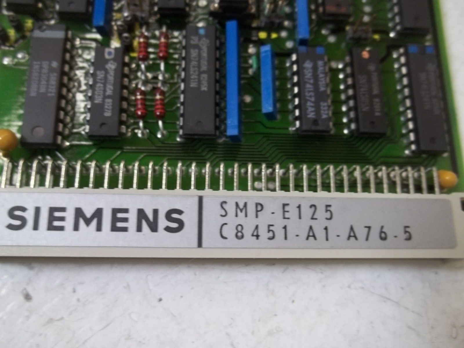 SIEMENS SMP-E125 COMMUNICATION CARD UNMP