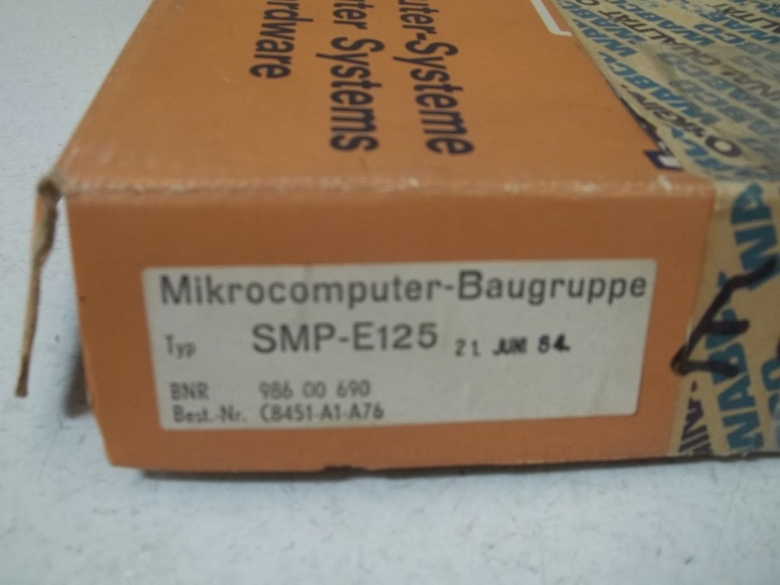 SIEMENS SMP-E125 COMMUNICATION CARD UNMP
