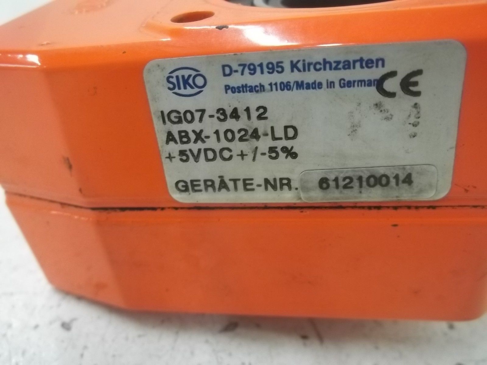 SIKO IG07-3412-ABX-1024-LD INCREMENTAL ENCODER UNMP