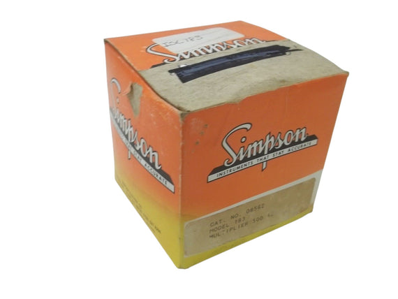 SIMPSON 08562 MODEL 183  NSMP
