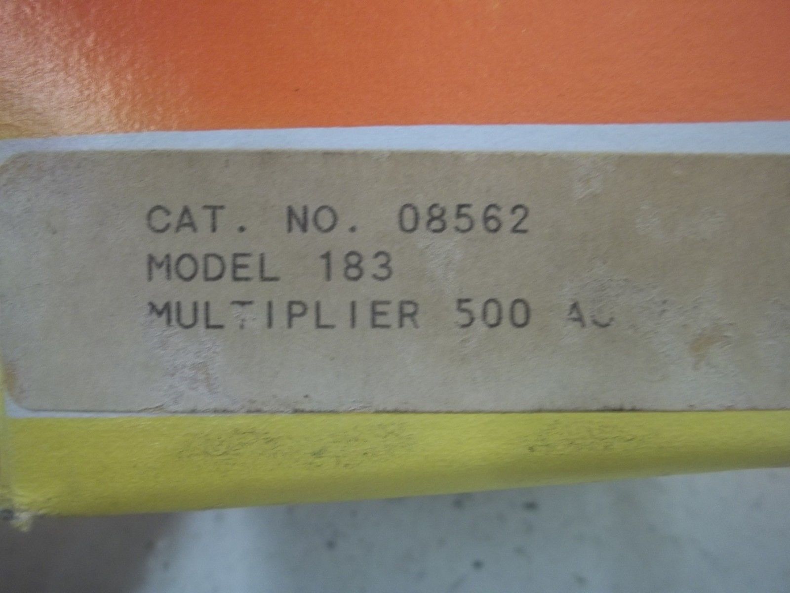 SIMPSON 08562 MODEL 183  NSMP