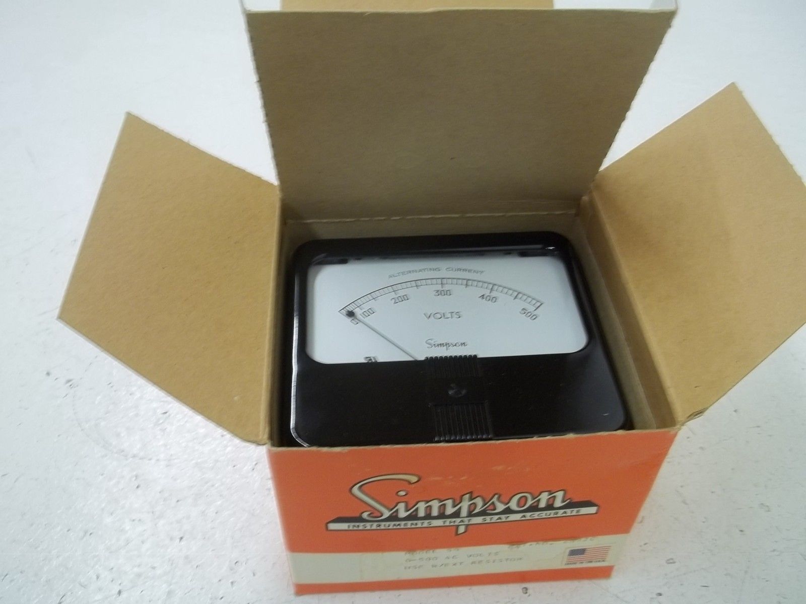 SIMPSON 59 08820 0-500V NSMP