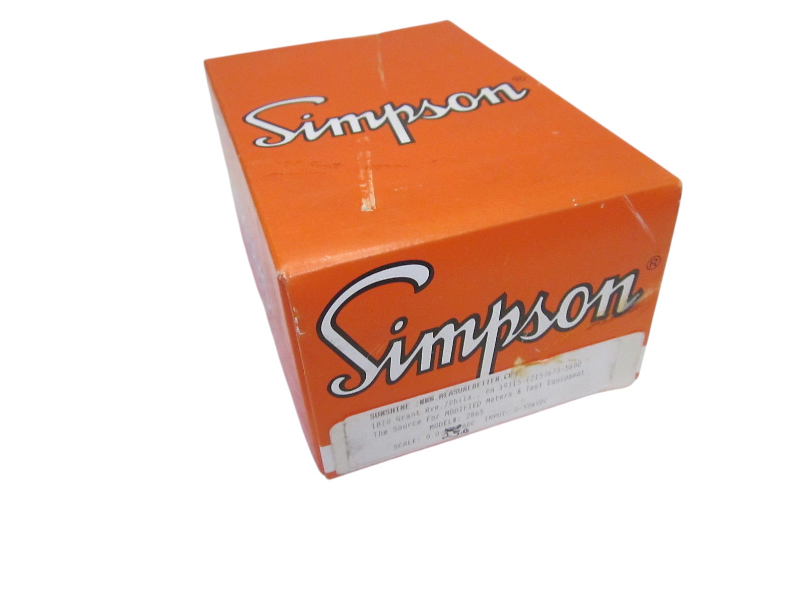 SIMPSON 2865 UNMP