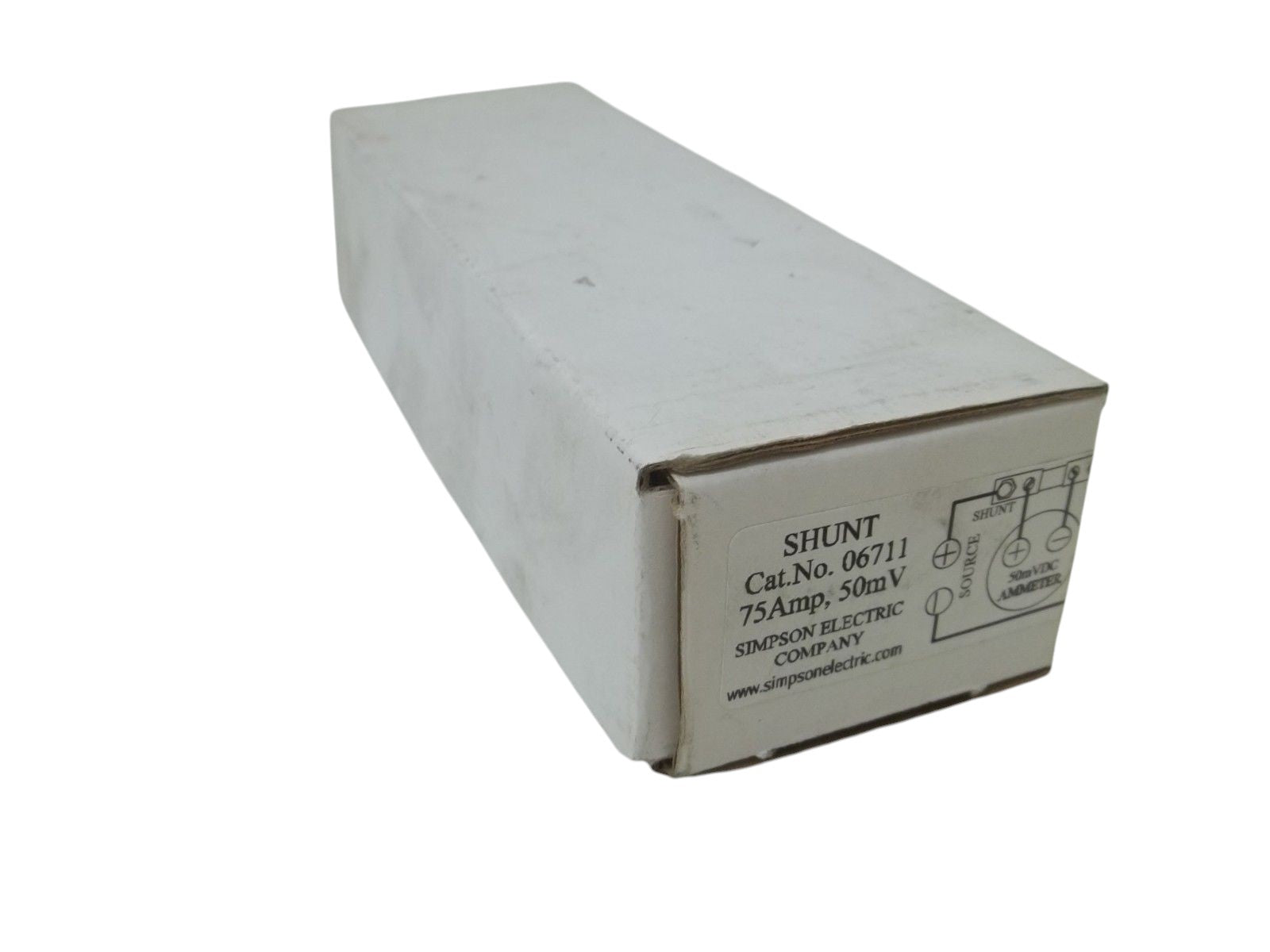 SIMPSON ELECTRIC COMPANY 06711 SHUNT 75AMP, 50MV NSMP