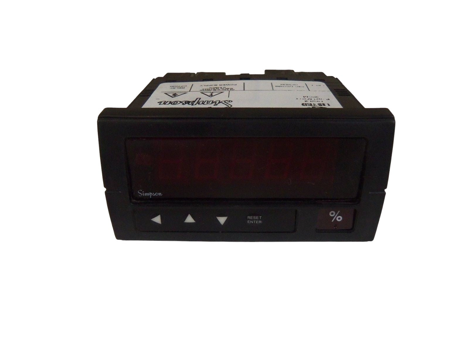 SIMPSON H345 DIGITAL PANEL METER UNMP