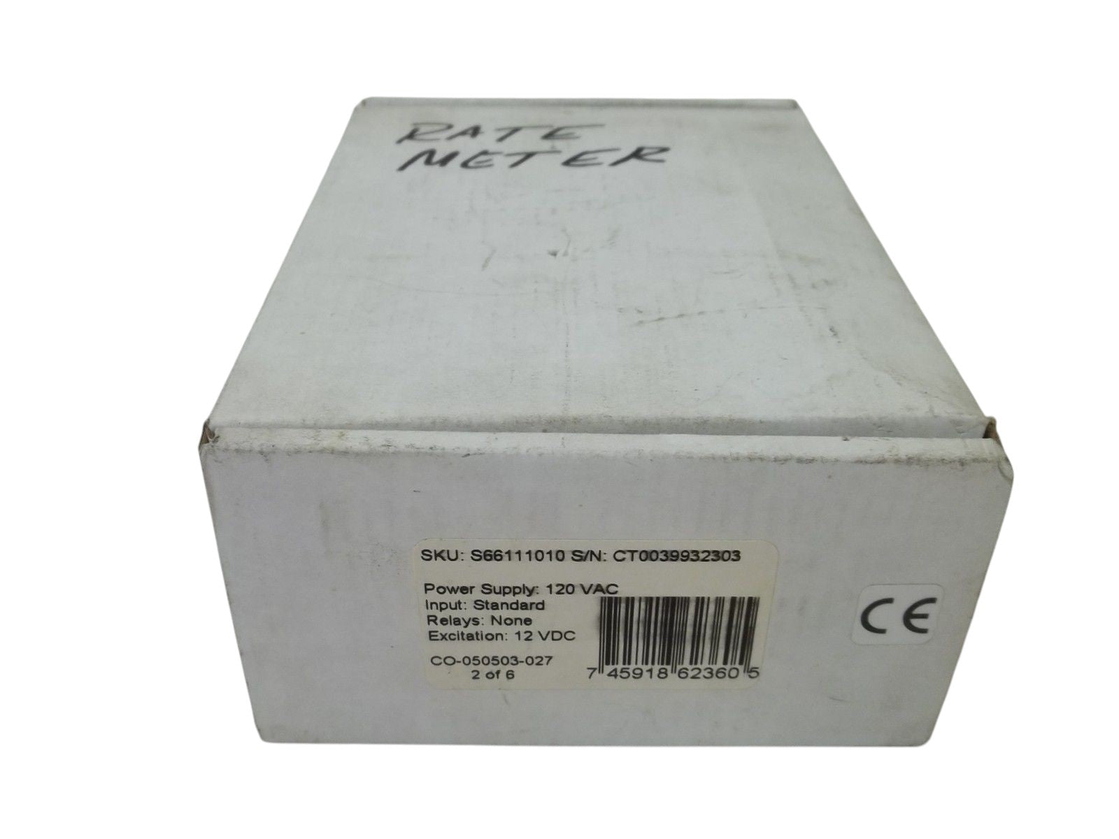 SIMPSON S66111010 PRESET RATE COUNTER  120VAC NSMP