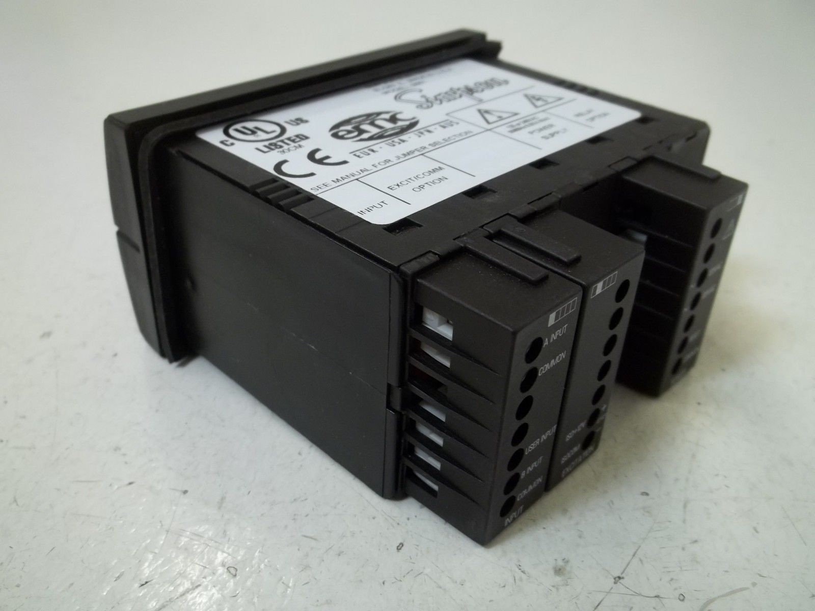 SIMPSON S66111010 PRESET RATE COUNTER  120VAC NSMP