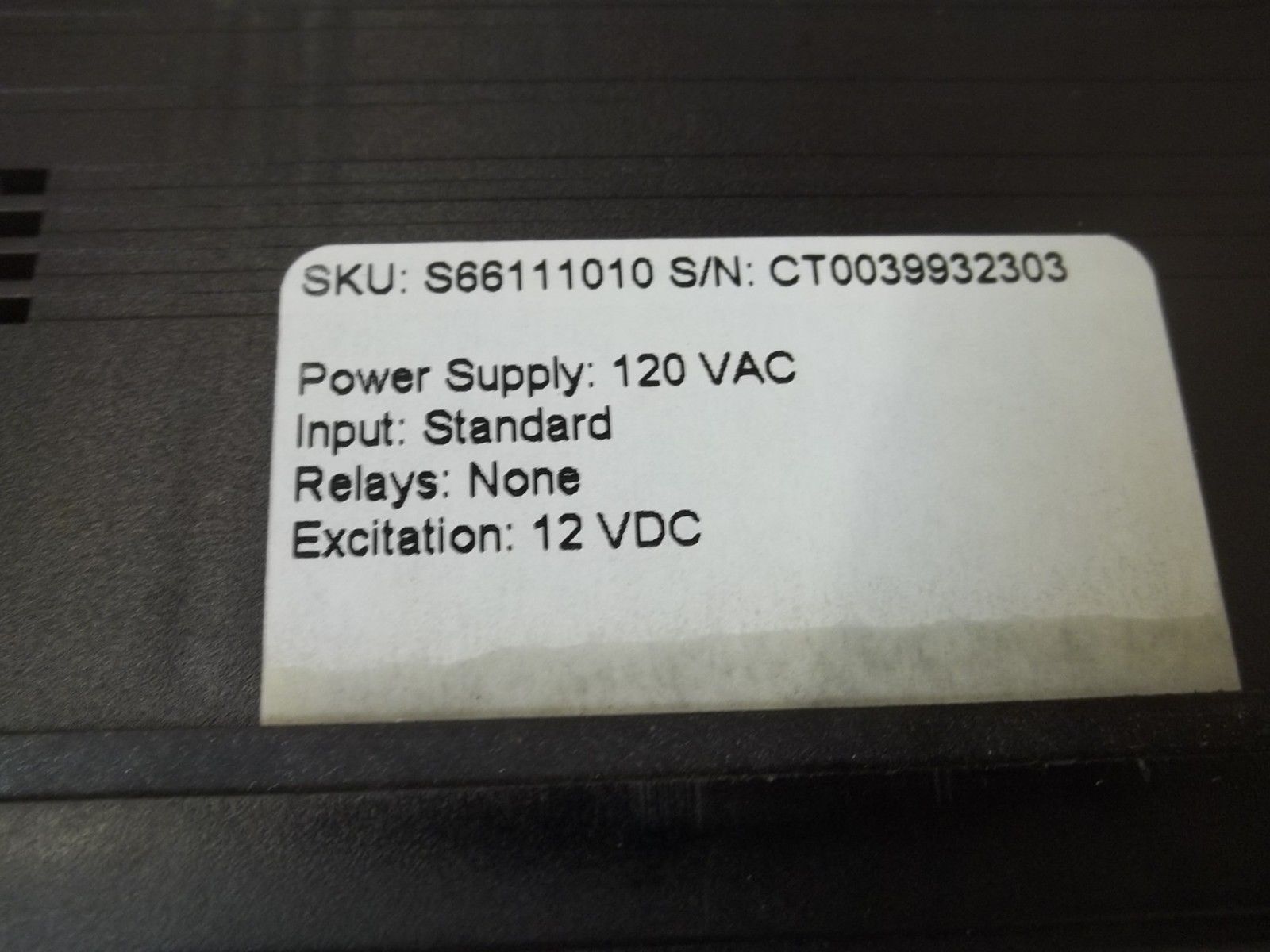 SIMPSON S66111010 PRESET RATE COUNTER  120VAC NSMP