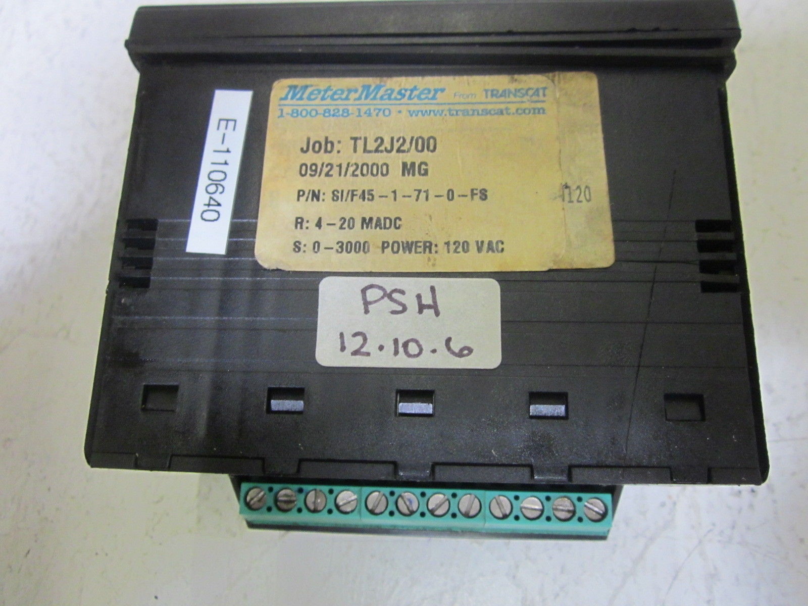 SIMPSON SI/F45-1-71-0-FS DIGITAL PANEL METER UNMP