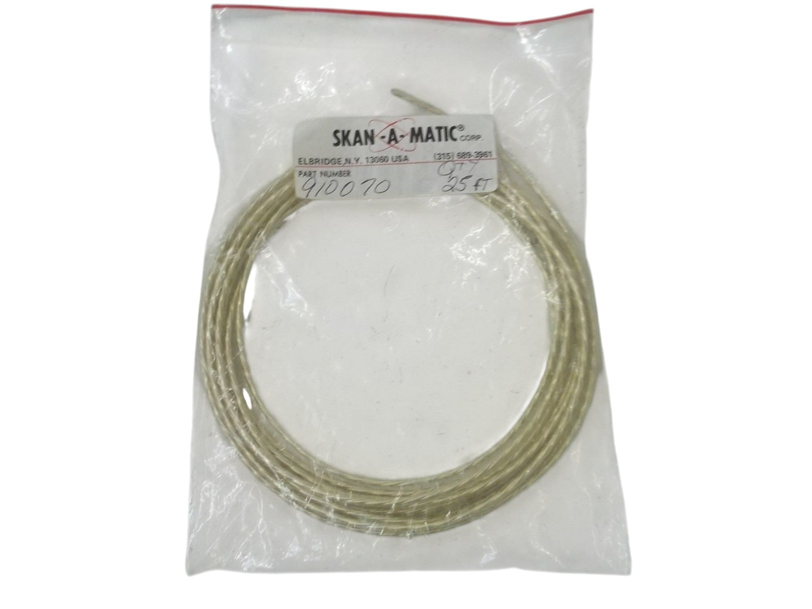 SKAN-A-MATIC 910070 CABLE 25FT. NSMP