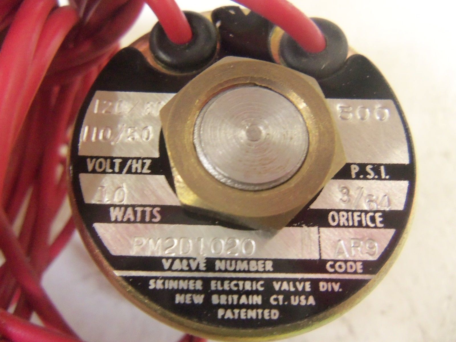 SKINNER PM2D1020 VALVE UNMP