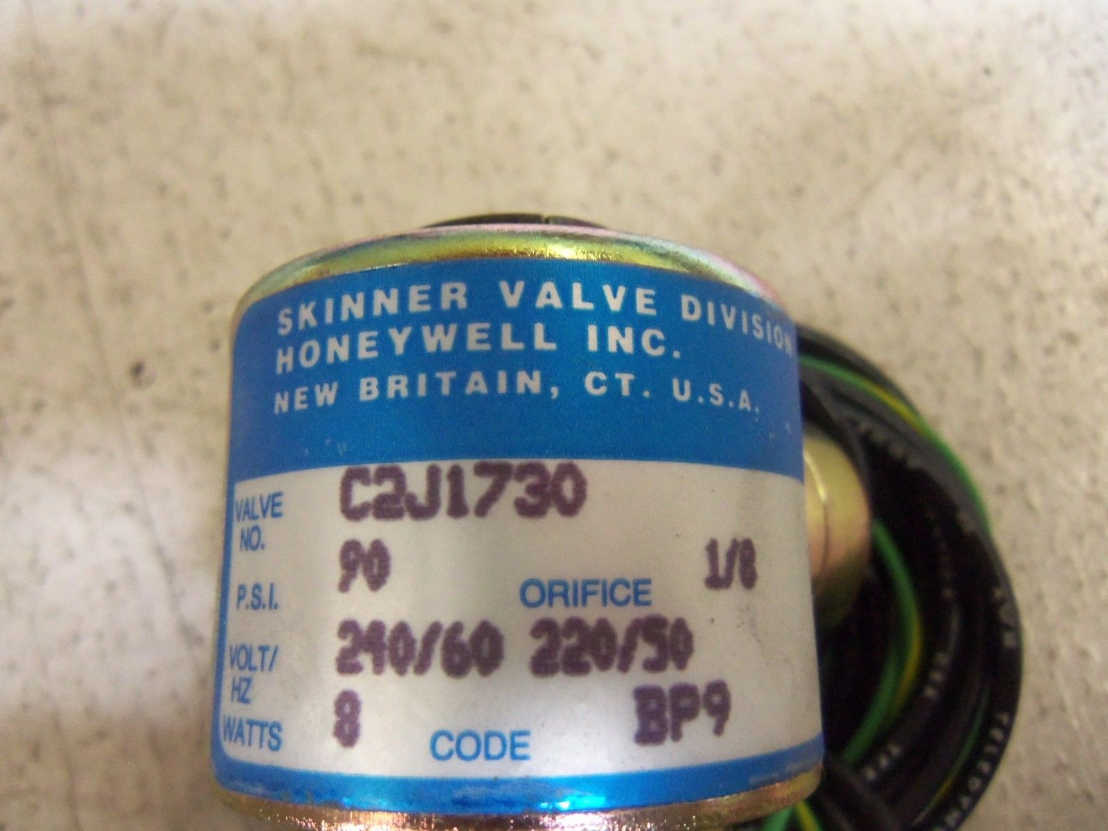 SKINNER VALVE C2J1730 NSMP