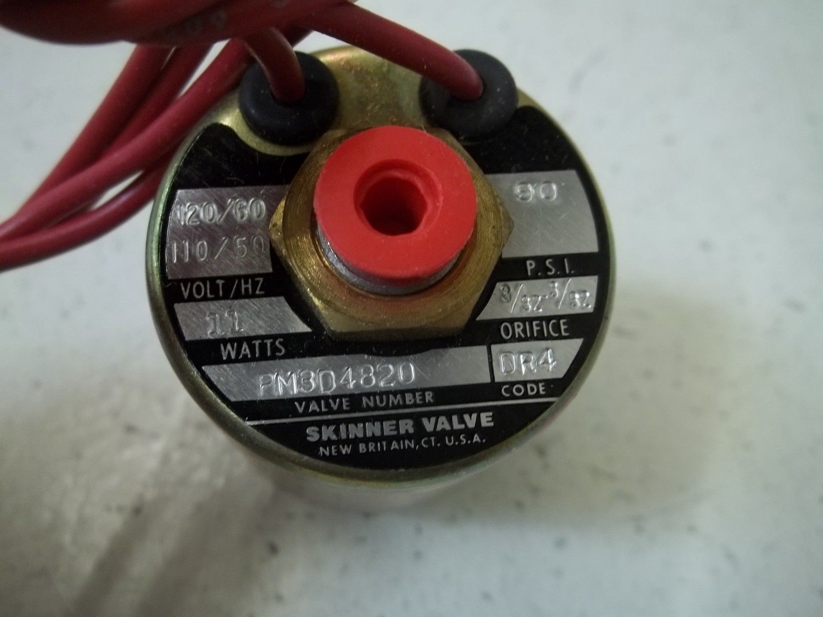 SKINNER VALVE PM3D4820 SOLENOID VALVE UNMP