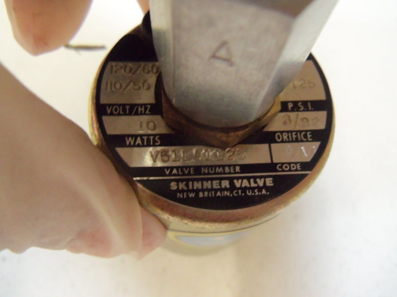 SKINNER VALVE V51LA1125 UNMP