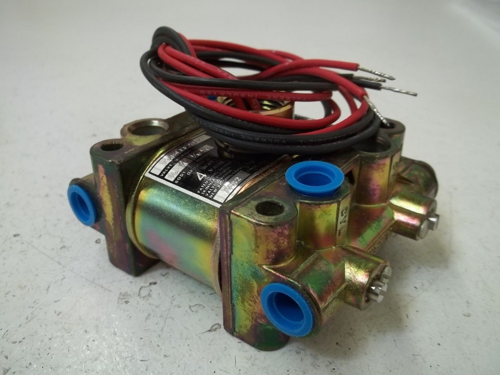 SKINNER VALVE V935LEF2075 SOLENOID VALVE 24V NSMP