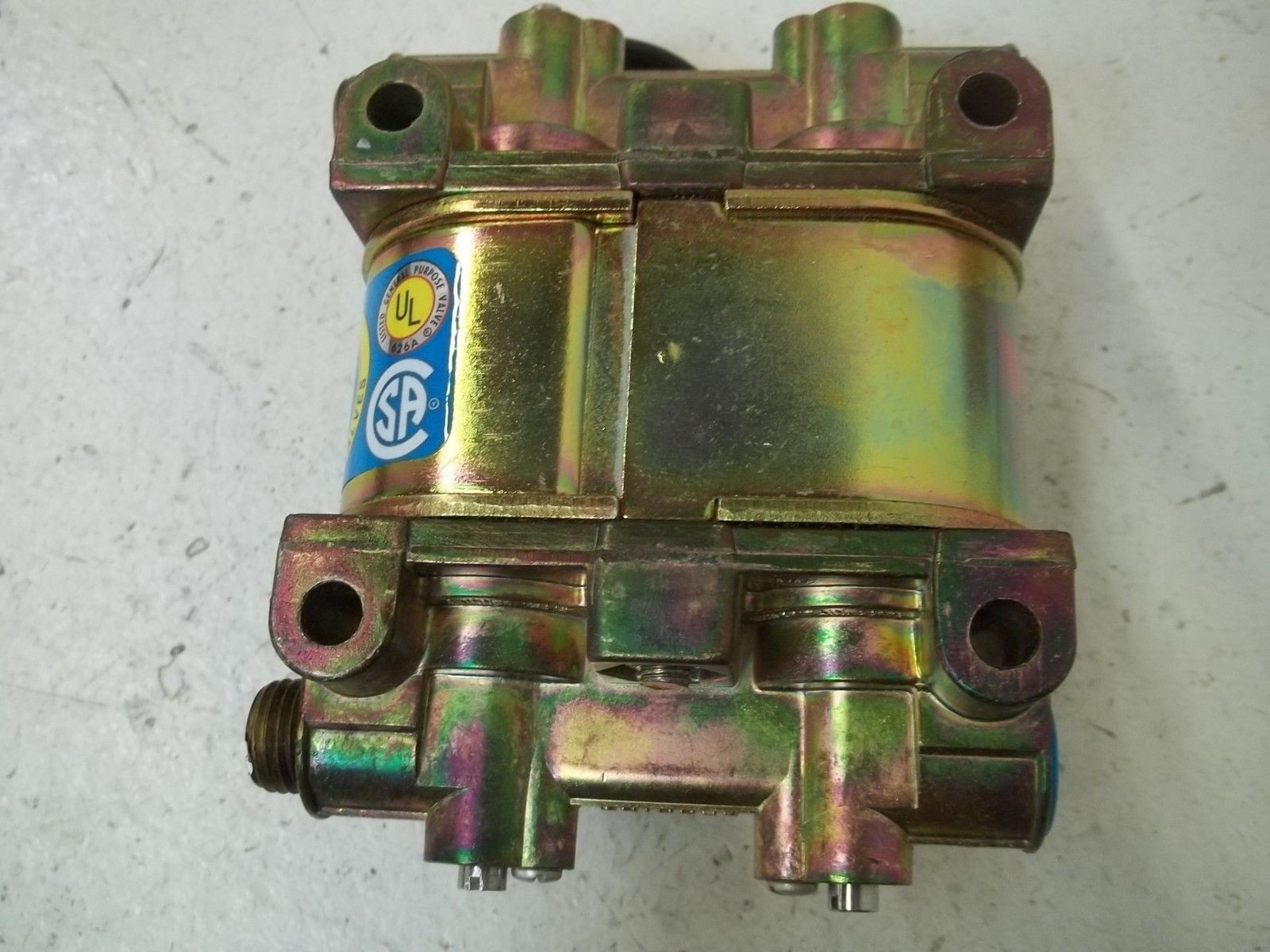 SKINNER VALVE V935LEF2075 SOLENOID VALVE 24V NSMP