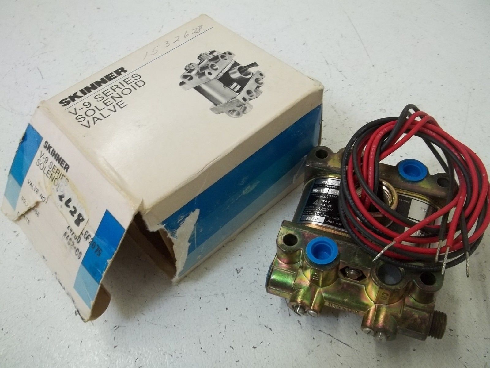 SKINNER VALVE V935LEF2075 SOLENOID VALVE 24V NSMP