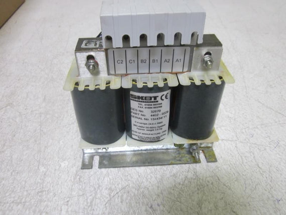 SKOT TRANSFORMERS 4402-0229 TRANSFORMER 380-440V *USED*