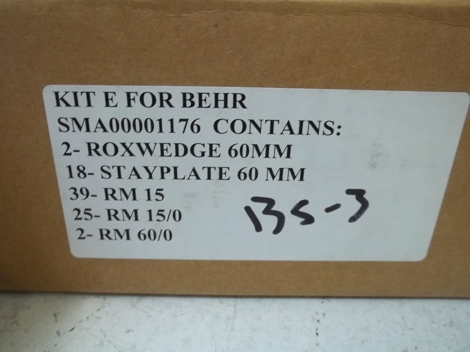 SMA00001176 KIT E FOR BEHR NSMP