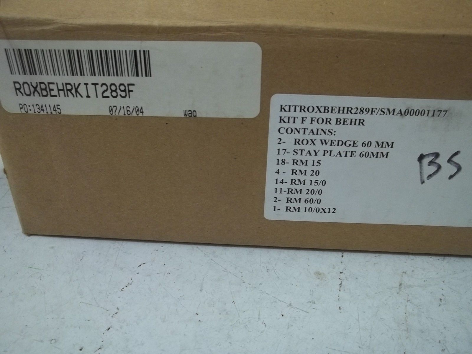 SMA00001177 KIT F FOR BEHR NSMP