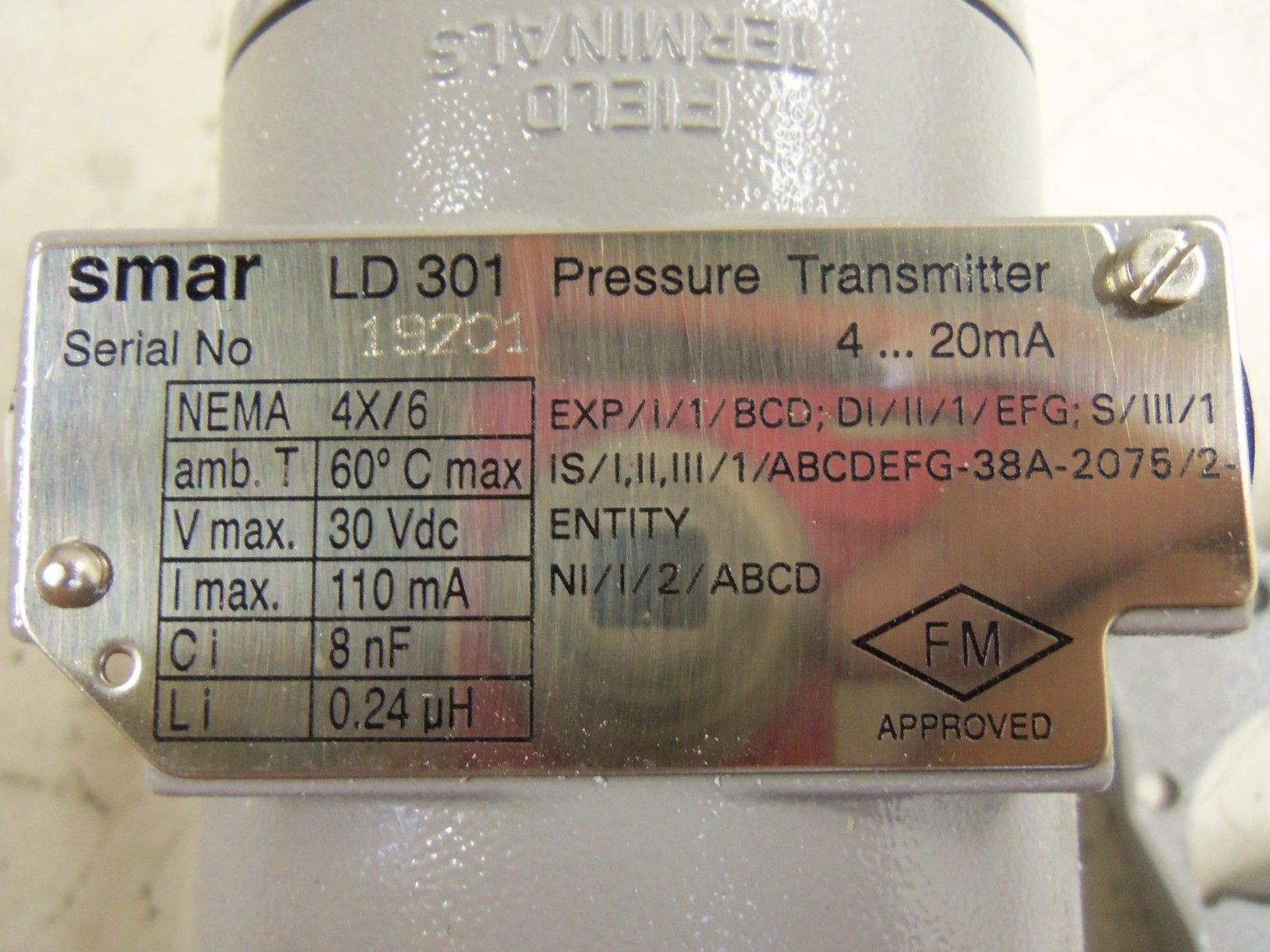 SMAR LD301 NSMP