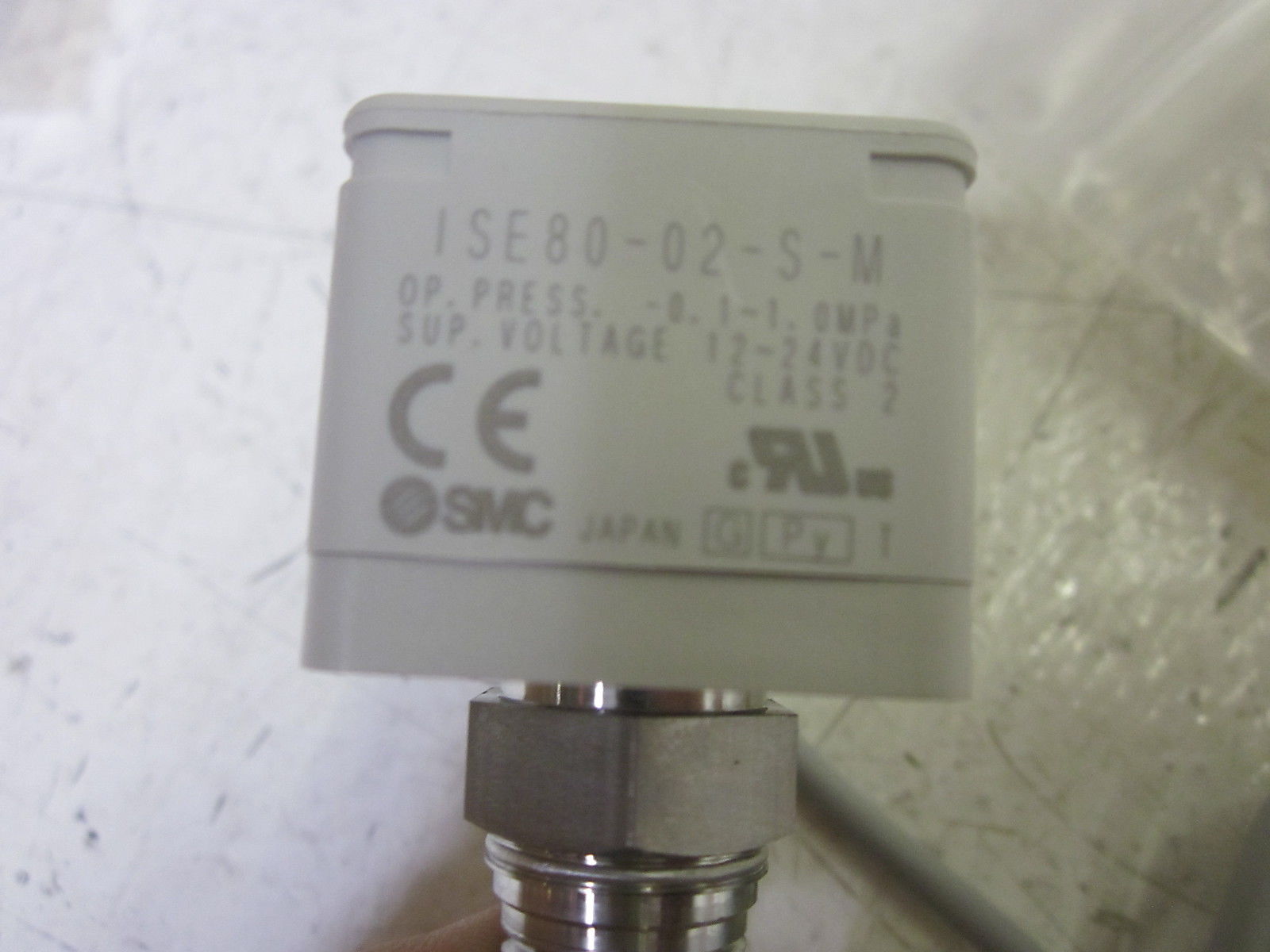 SMC 1SE80-02-S-M PRESSURE SWITCH 12-24VDC NSMP