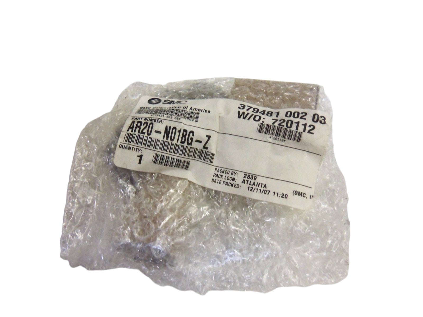 SMC AR20-N01BG-Z REGULATOR  NSMP
