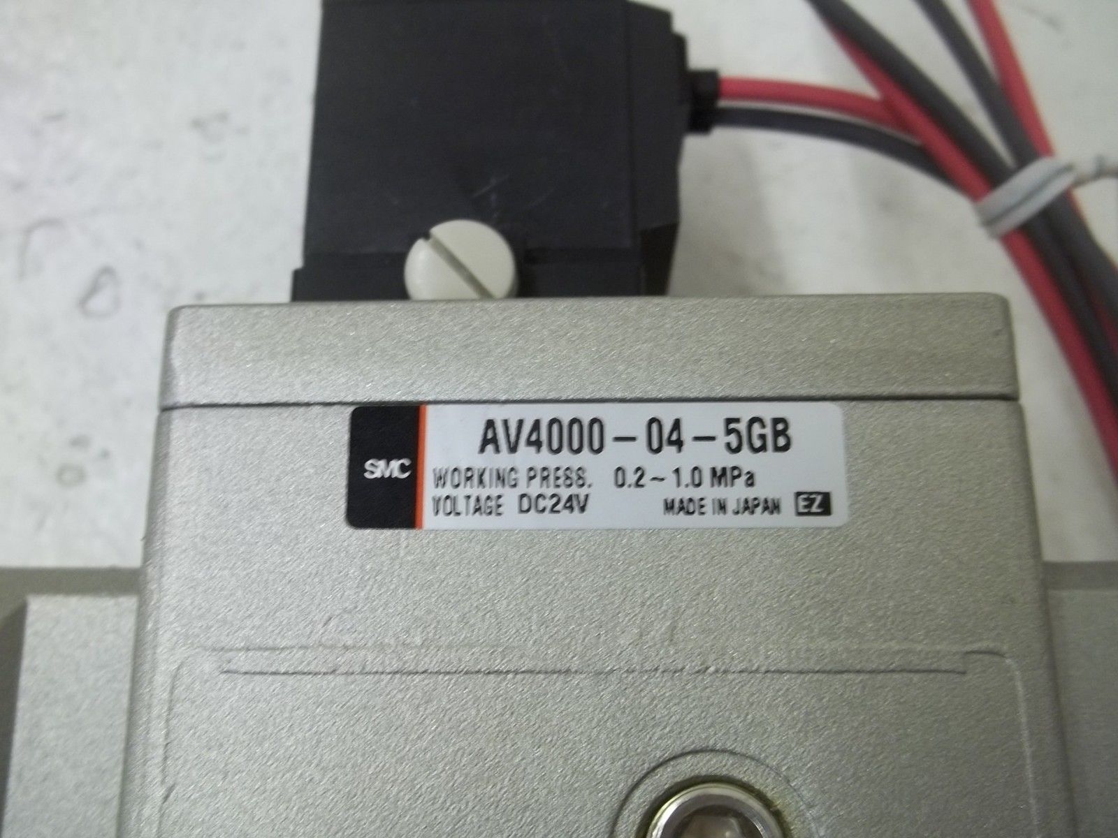 SMC AV4000-04-5GB SOLENOID VALVE NSNP