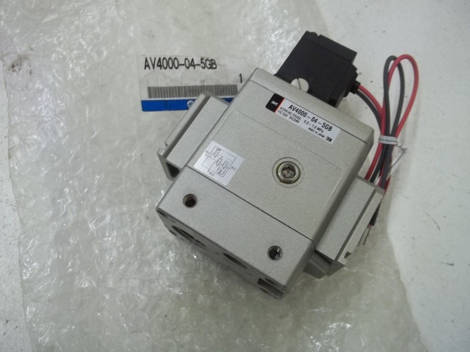 SMC AV4000-04-5GB SOLENOID VALVE NSNP