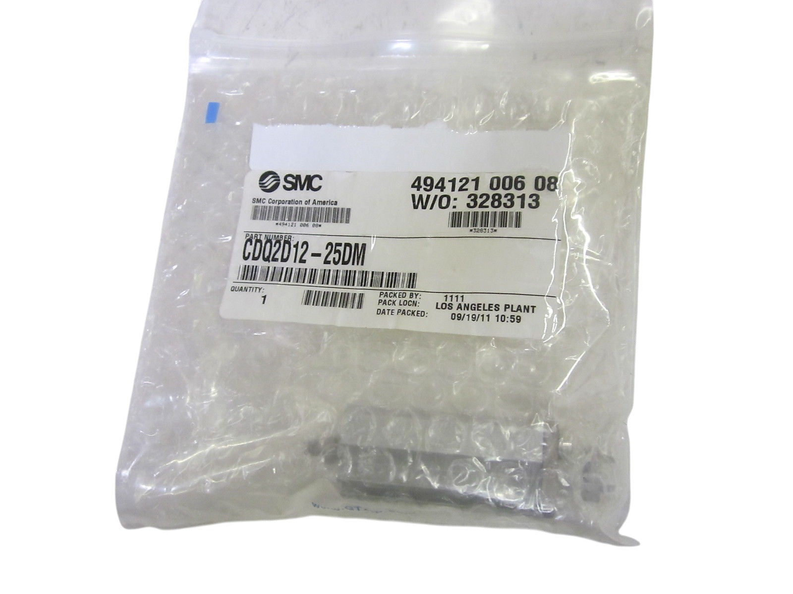 SMC CDQ2D12-25DM PNEUMATIC CYLINDER NSMP