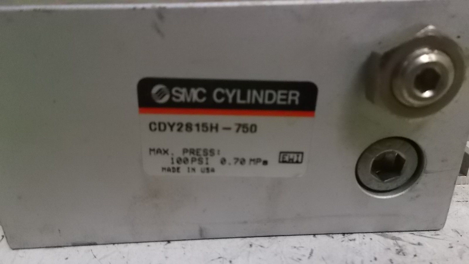 SMC CDY2815H-750 CYLINDER UNMP