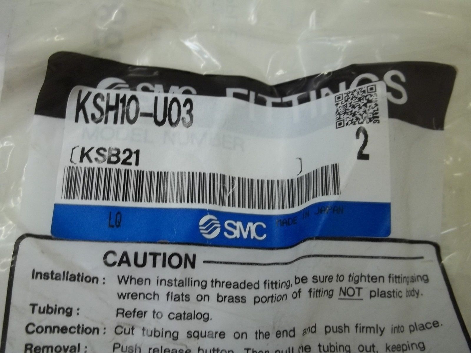 SMC KSH10-U03 FITTING NSMP