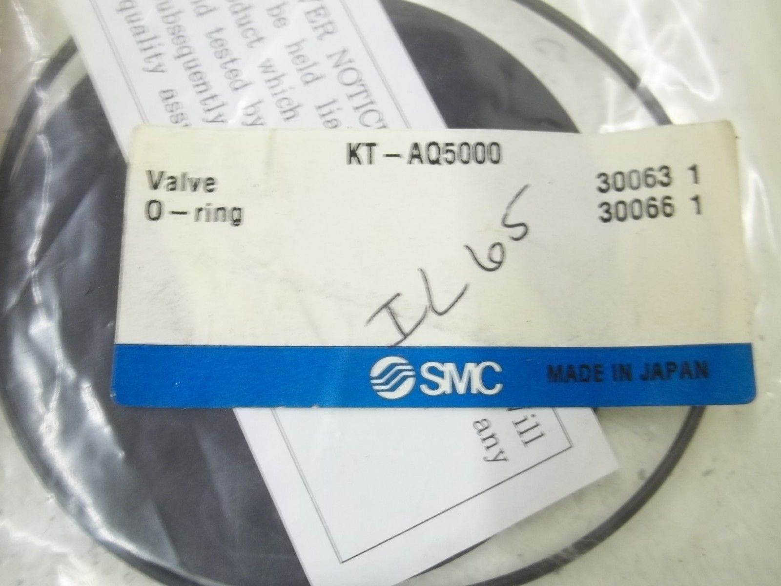 SMC KT-AQ5000 O-RING VALVE NSMP