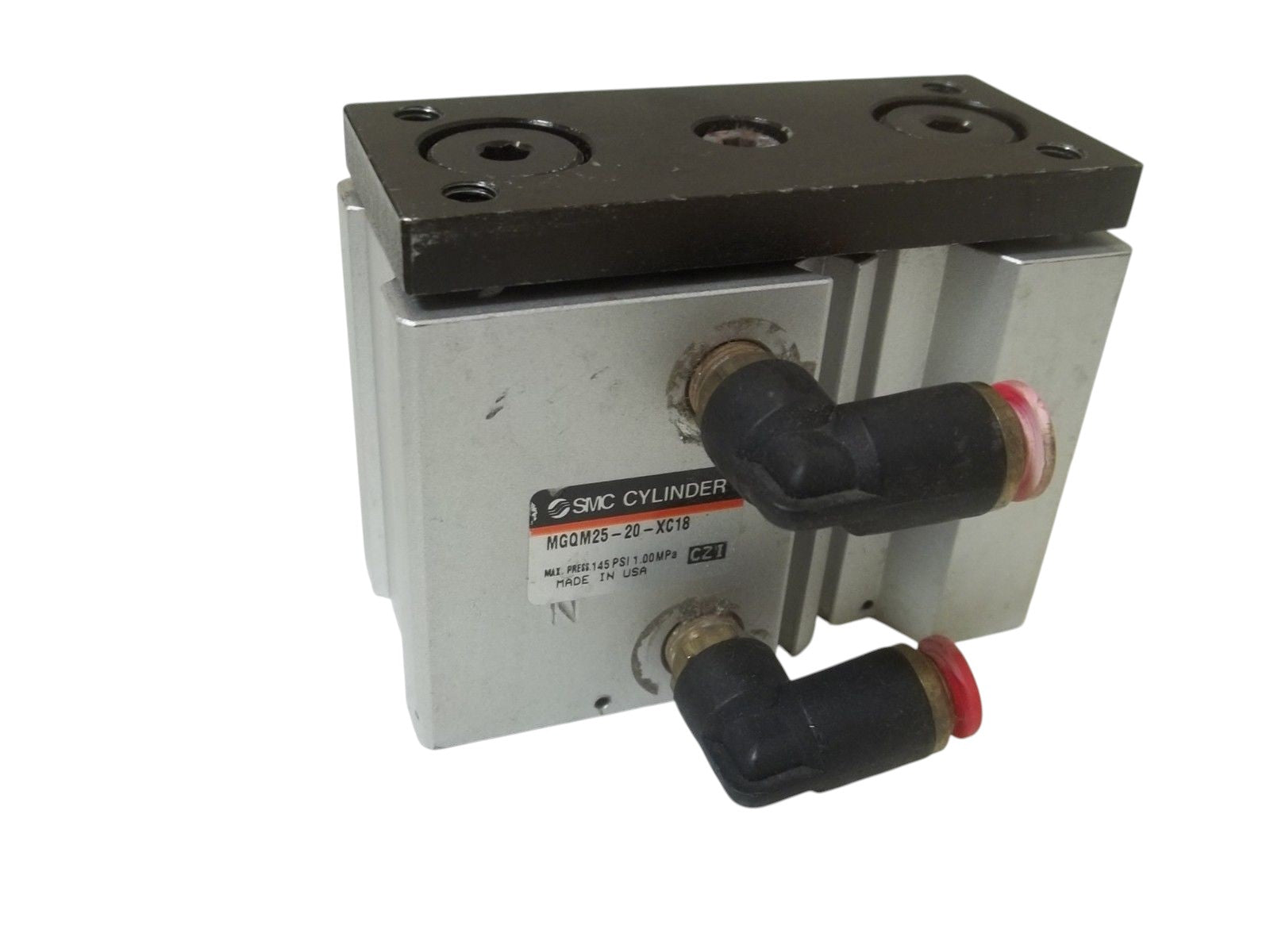 SMC MGQM25-20-XC18 PNEUMATIC AIR CYLINDER UNMP