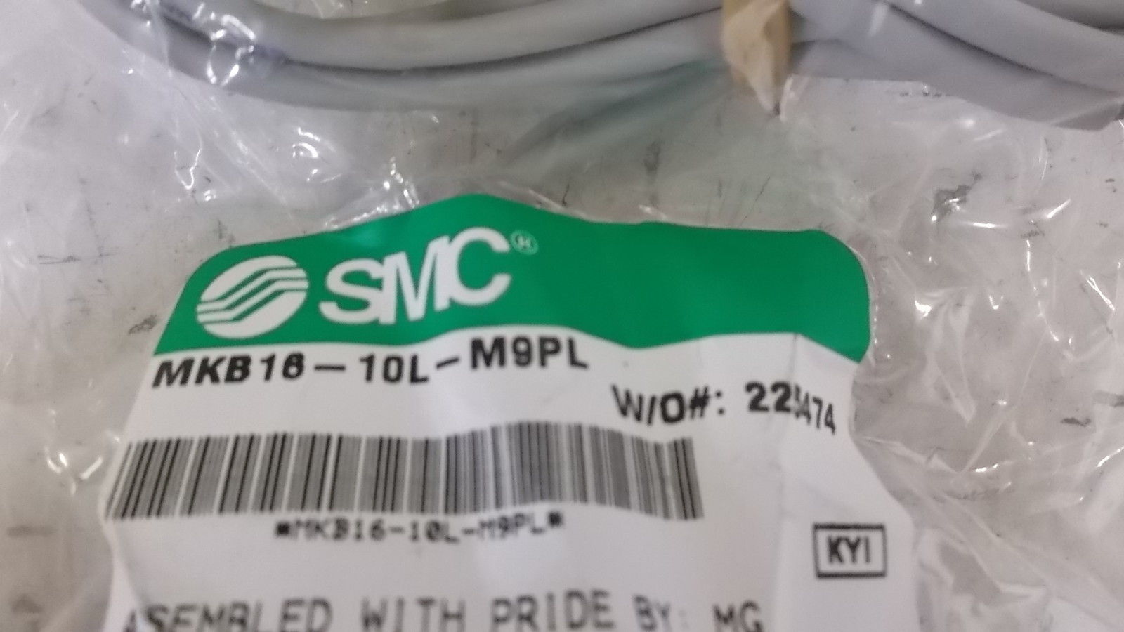 SMC MKB16-10L-M9PL CYLINDER NSMP