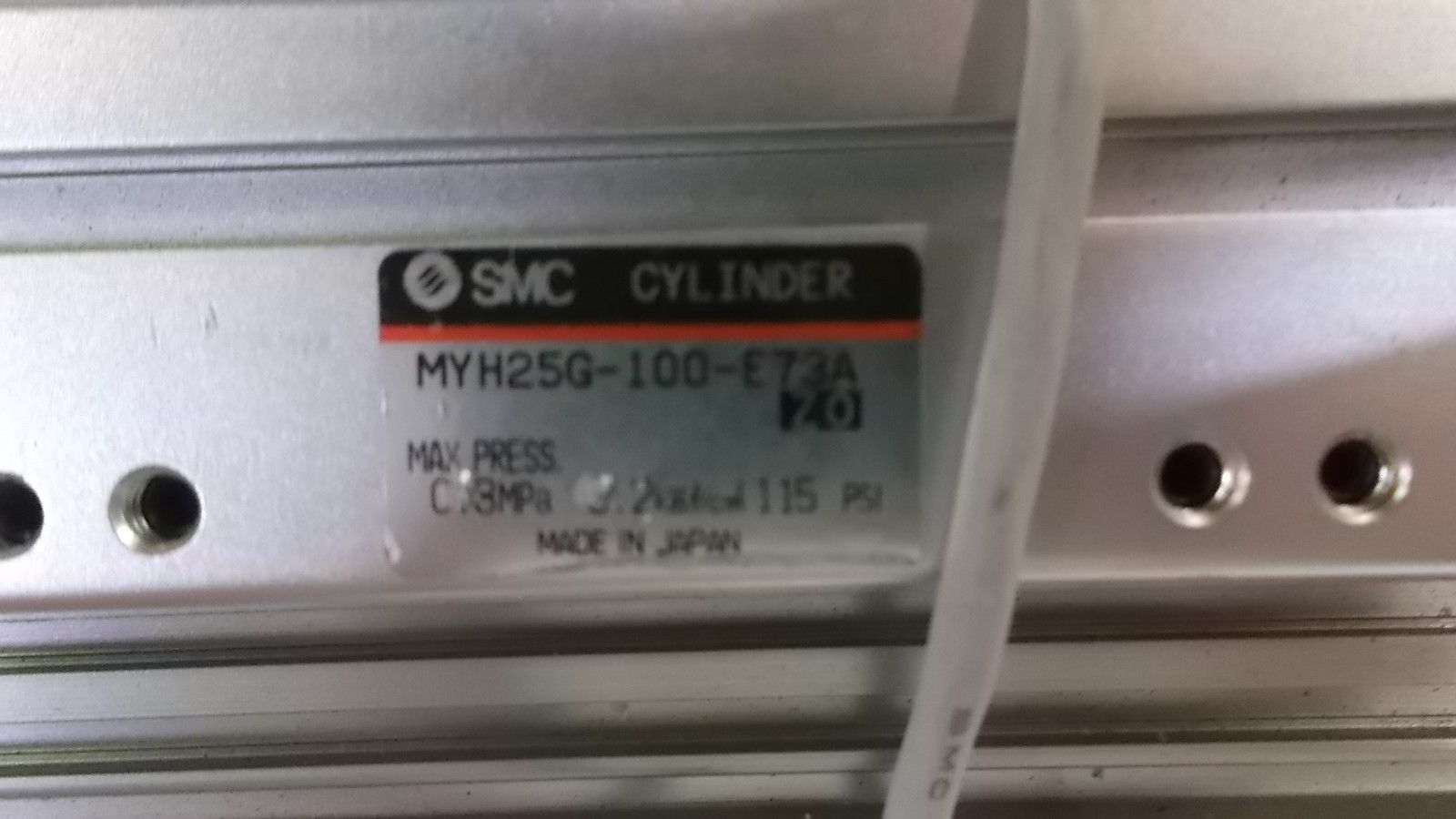 SMC MYH25G-100-E73A CYLINDER UNMP