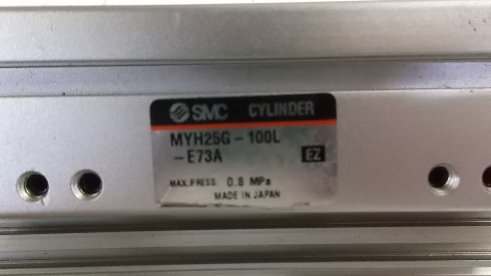 SMC MYH25G-100L-E73A CYLINDER UNMP