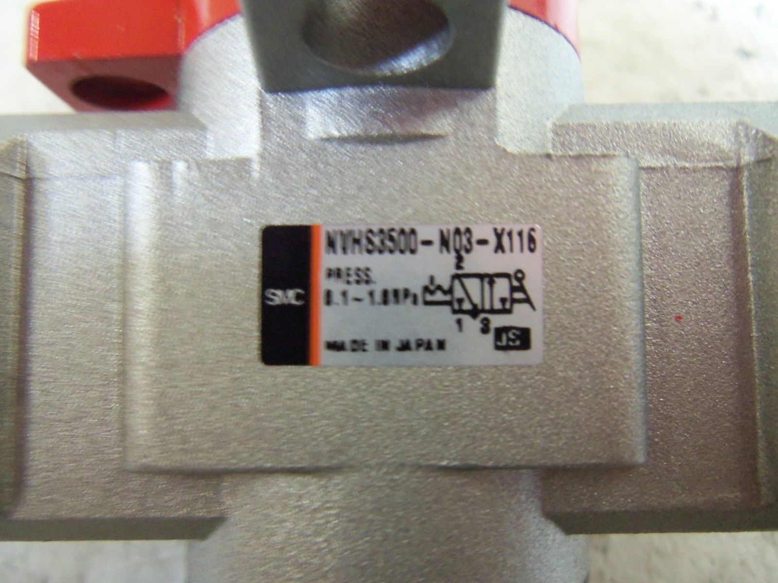 SMC NVHS3500-N03-X116 SHUT OFF VALVE NSNP