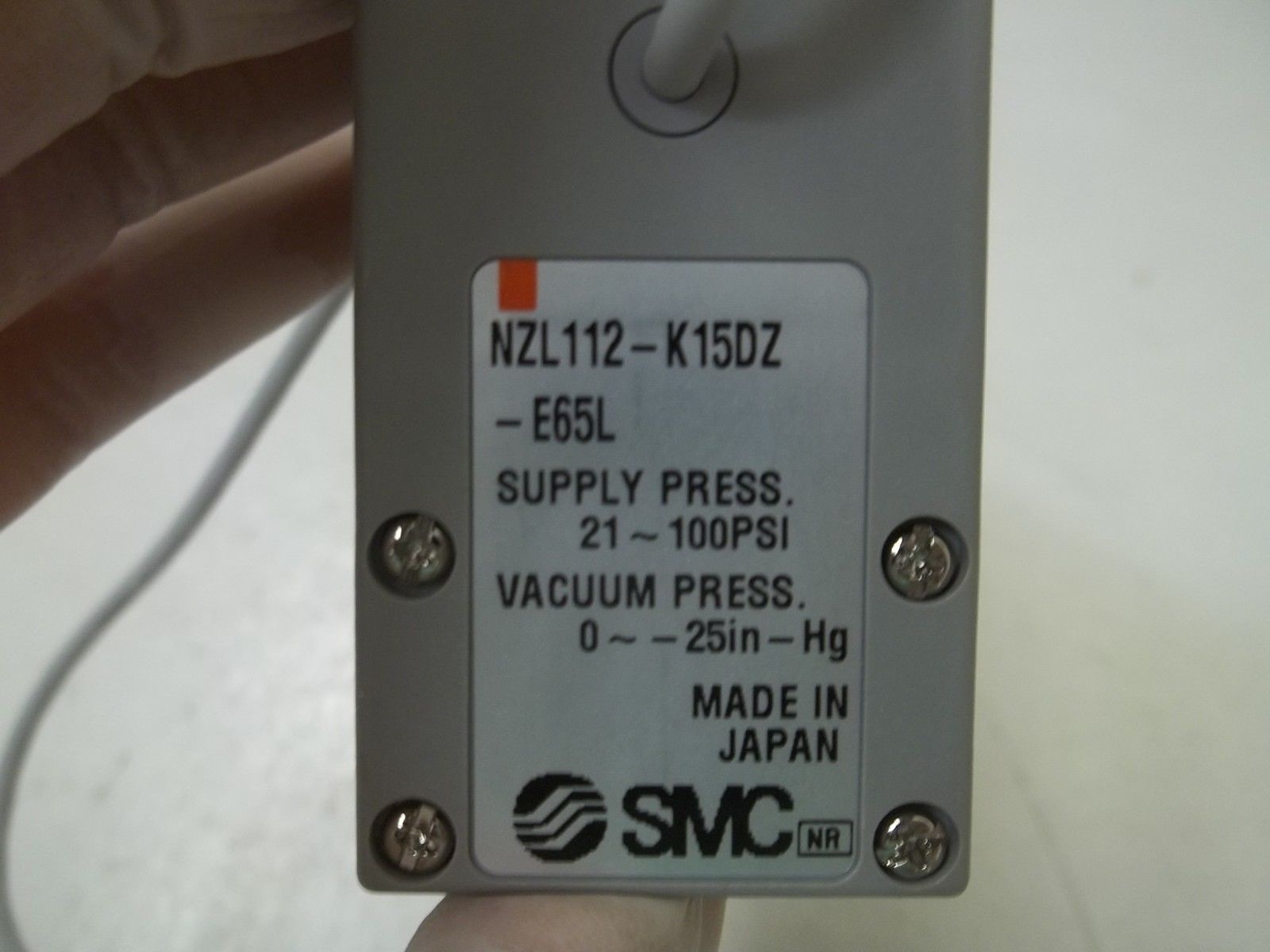 SMC NZL112-K15DZ-E65L MULTI-STAGE VACUUM EJECT. NSNP