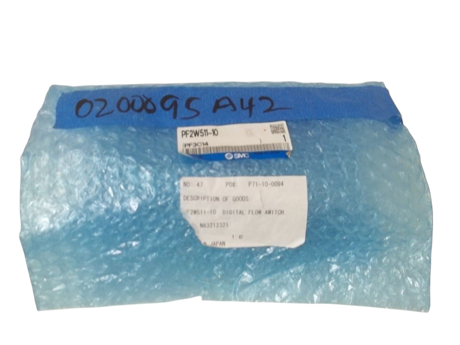 SMC PF2W511-10 FLOW SWITCH NSNP