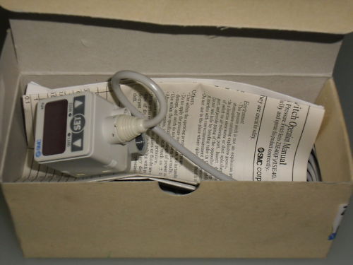 SMC PRESSURE SWITCH ZSE40F-W1-30L *NEW*