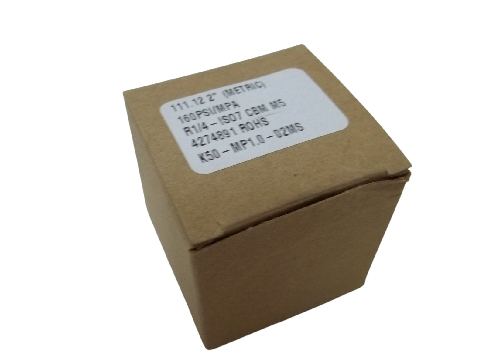 SMC R1/4-IS07CBMM5 GAUGE 0-160 NSMP